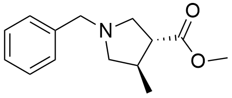 反式-1-苄基-4-甲基吡啶-3-甲酸乙酯