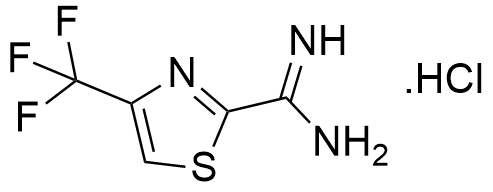 4-(trifluoromethyl)thiazole-2-carboximidamide hydrochloride